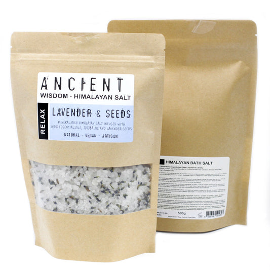 Ancient Wisdom - Himalayan Bath Salts - Relax - 500g