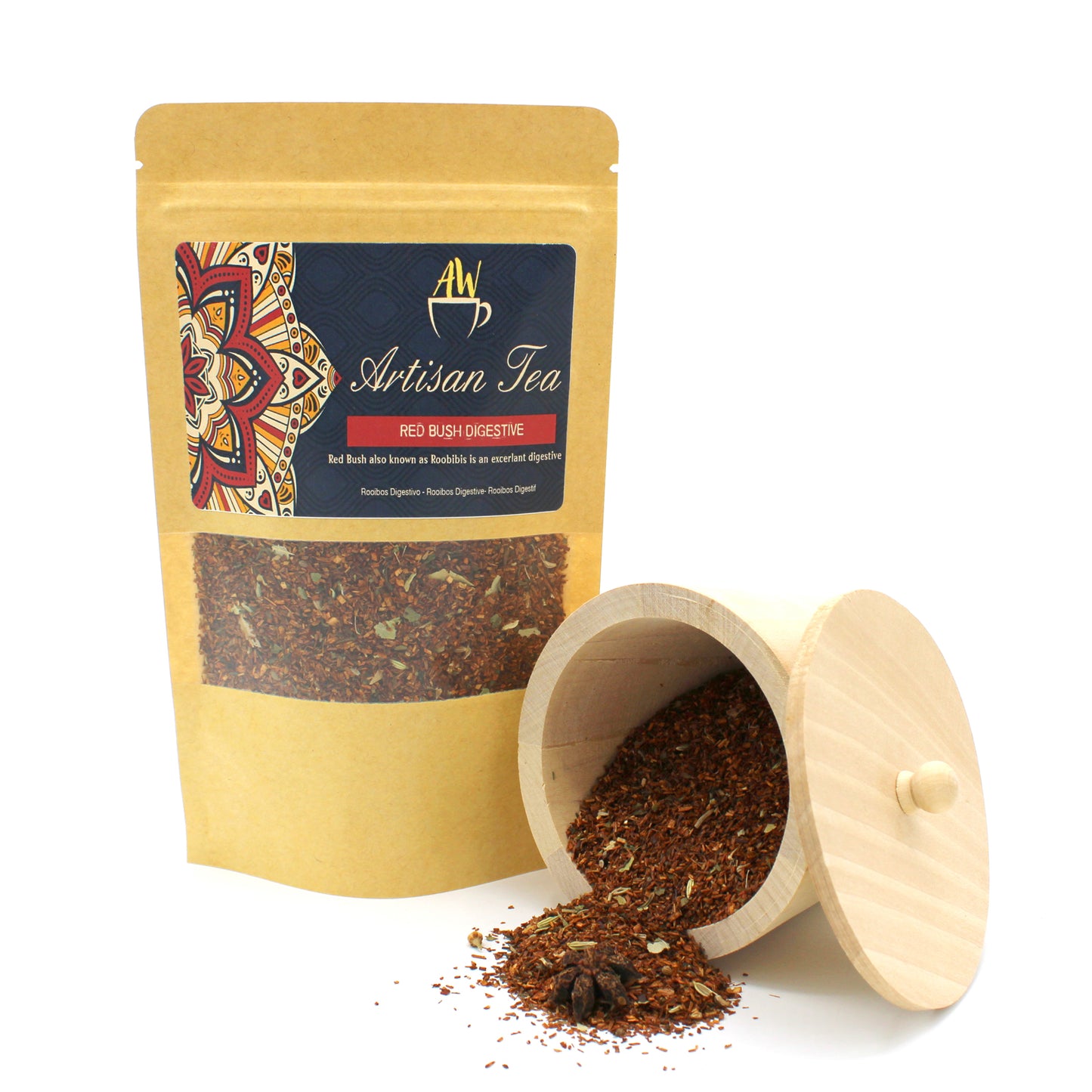 Artisan Tea - Red Bush Digestive Tea  - 50g