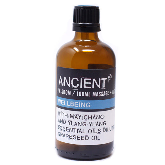 Ancient Wisdom - Massage Oil - Wellbeing - 100ml